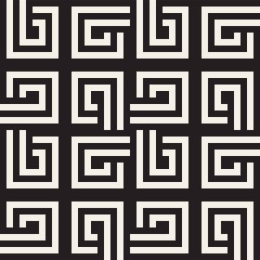 Sorunsuz vektör desen. Geometrik arka plan. Doğrusal kılavuz yapısı.