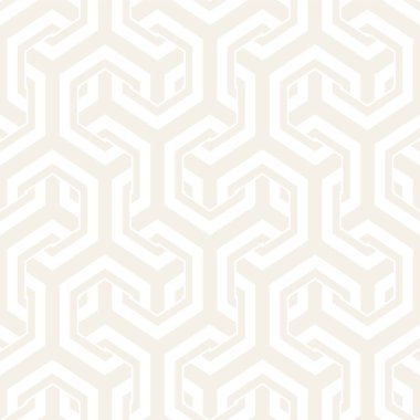 Vektör satırları desen titreşim sorunsuz. Altıgen kafes ile geometrik arka plan yinelenen.