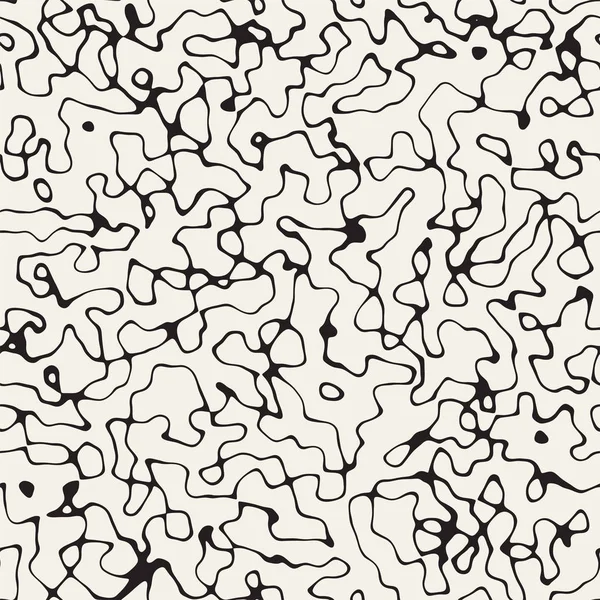 Retro arka plan tasarlamak. Vektör sorunsuz siyah-beyaz desen.