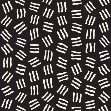 Vektör Seamless modeli. Dağınık geometrik şekiller ile arka plan.