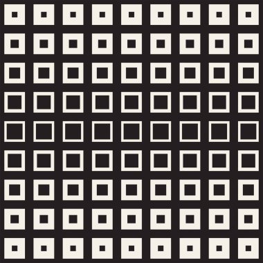 Geometrik dikdörtgen karolar yinelenen. Vektör Seamless Modeli.
