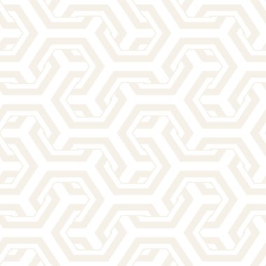 Vektör satırları desen titreşim sorunsuz. Altıgen kafes ile geometrik arka plan yinelenen.