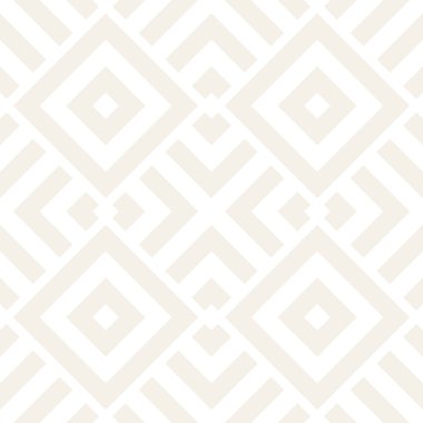 Geometrik yinelenen döşeme çizgili. Vektör Dikişsiz tek renkli ince desen