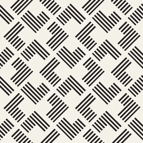 Nahtloses Muster mit Streifen. Vektor abstrakten Hintergrund. Stilvolle Gitterstruktur — Stockvektor