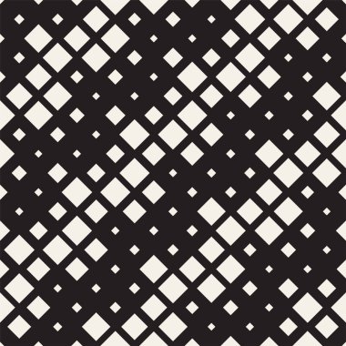 Yinelenen dikdörtgen şekli yarı ton. Modern geometrik kafes doku. Vektör Seamless Modeli