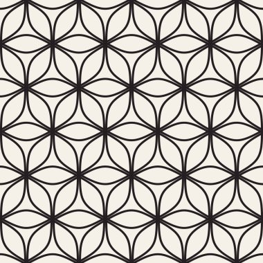 Vektör kesintisiz geometrik desen. Geometrik arka plan tasarlamak.