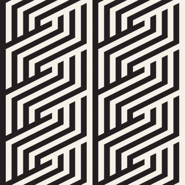 Eğimli çizgiler Modern doku yinelenen. Tek renkli geometrik Seamless Modeli.