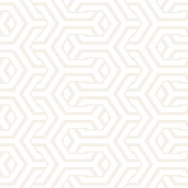 Vektör satırları desen titreşim sorunsuz. Altıgen kafes ile geometrik arka plan yinelenen.