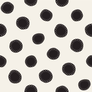 Vektör Dikişsiz serbest desen. Arka plan çiçek fırça darbeleriyle. Elle çizilmiş doku