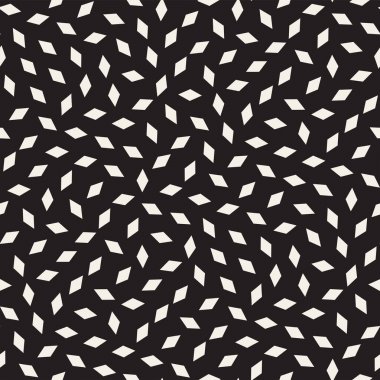 Modaya uygun doku dağınık geometrik şekiller ile. Vektör Seamless Modeli.