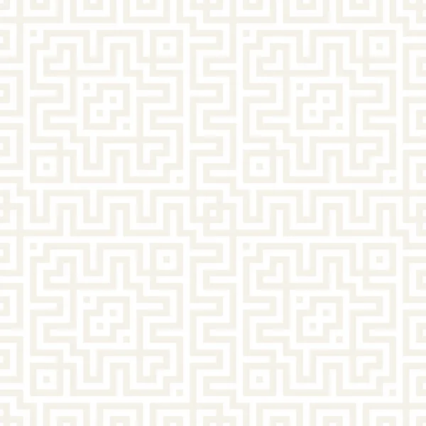 Linhas de emaranhado labirinto Gráfico contemporâneo. Design de fundo geométrico abstrato. Padrão sem costura vetorial . —  Vetores de Stock