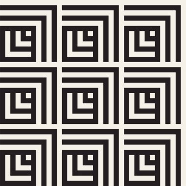 Sorunsuz vektör desen. Geometrik arka plan. Doğrusal kılavuz yapısı.