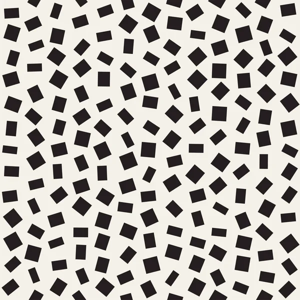 Trendy textuur met verspreide geometrische vormen. Naadloze patroon vector. — Stockvector