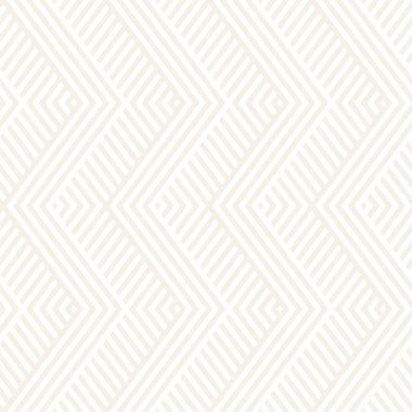 Soyut zikzak paralel çizgiler. Şık etnik süsleme. Vektör Seamless Modeli