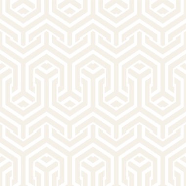 Vektör satırları desen titreşim sorunsuz. Altıgen kafes ile geometrik arka plan yinelenen.