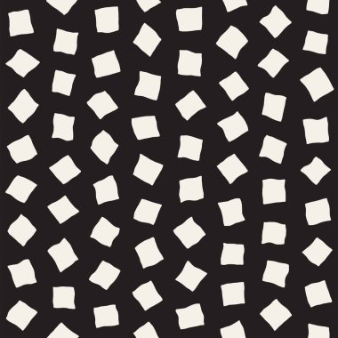 Vektör Seamless modeli. Dağınık geometrik şekiller ile arka plan.