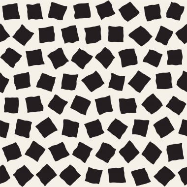 Vektör Seamless modeli. Dağınık geometrik şekiller ile arka plan.