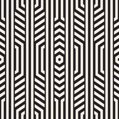 Vektör Seamless modeli. Yinelenen kafes arka plan. Doğrusal kılavuz çizgili altıgen elemanları.