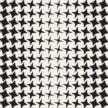 Geometrik sorunsuz yıldız şekiller desen. Yarı ton Gradient etkisi. Şık vektör çizim