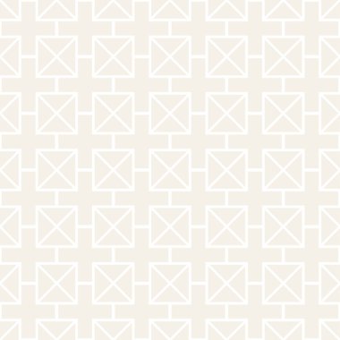 Kareler ile Seamless modeli. Vektör arka plan. Şık geometrik doğrusal yapı