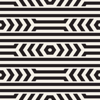 Vektör Seamless modeli. Yinelenen kafes arka plan. Doğrusal kılavuz çizgili altıgen elemanları.