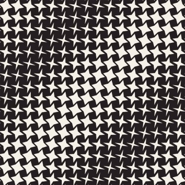 Geometrik sorunsuz yıldız şekiller desen. Yarı ton Gradient etkisi. Şık vektör çizim