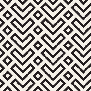 Labirent karışık satırları çağdaş grafik. Geometrik arka plan tasarlamak. Vektör Seamless Modeli.