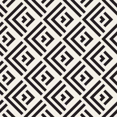 Sorunsuz vektör desen. Geometrik arka plan. Doğrusal kılavuz yapısı.