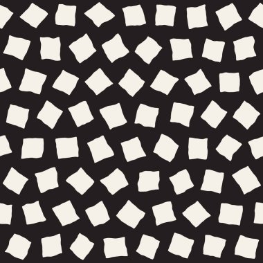 Vektör Seamless modeli. Dağınık geometrik şekiller ile arka plan.