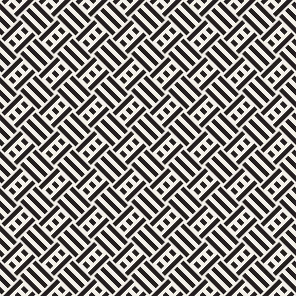 Patrón geométrico abstracto con celosía de rayas. Fondo de vectores sin costura — Vector de stock