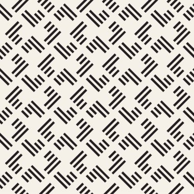 Dikişsiz desen çizgili. Vektör arka plan. Şık kafes yapısı