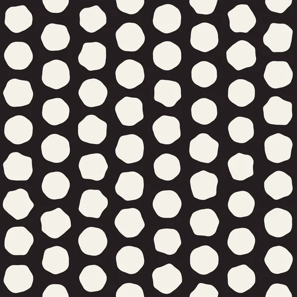 Стильные скатерти с дудлом. Vector Seamless Black and White Freehand Pattern — стоковый вектор