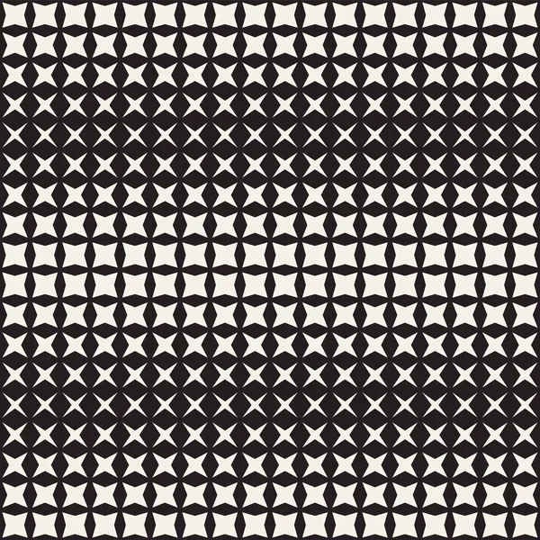 Geometric Seamless Star Shapes Pattern. Halftone Gradient Effect. Stylish Vector Illustration — Stock Vector