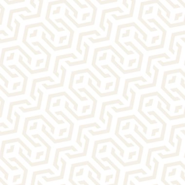 Vektör satırları desen titreşim sorunsuz. Altıgen kafes ile geometrik arka plan yinelenen.