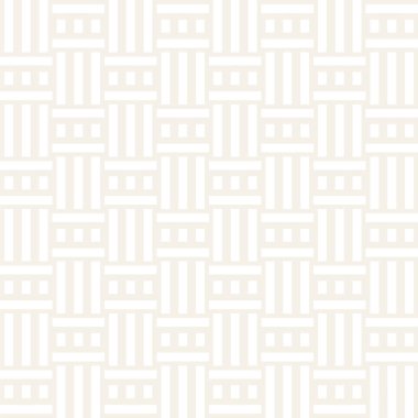 Çizgili kafes ile soyut geometrik desen. İnce sorunsuz vektör arka plan