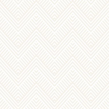 Soyut zikzak paralel çizgiler. Şık etnik süsleme. Vektör Seamless Modeli