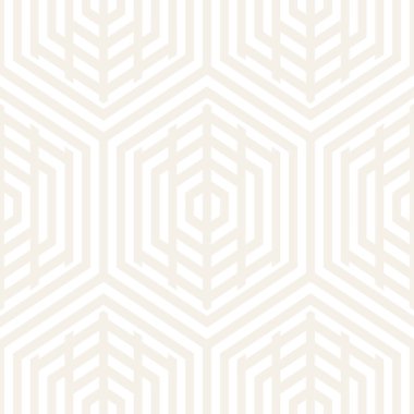 Vektör Seamless modeli. Yinelenen kafes arka plan. Doğrusal kılavuz çizgili altıgen elemanları.