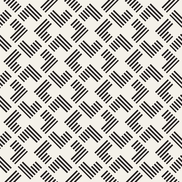 縞模様のシームレスなパターン。抽象的な背景のベクトル。スタイリッシュな格子構造 — ストックベクタ