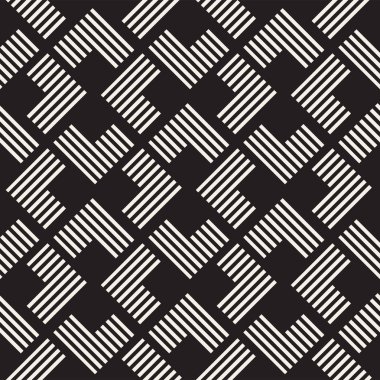 Dikişsiz desen çizgili. Vektör arka plan. Şık kafes yapısı