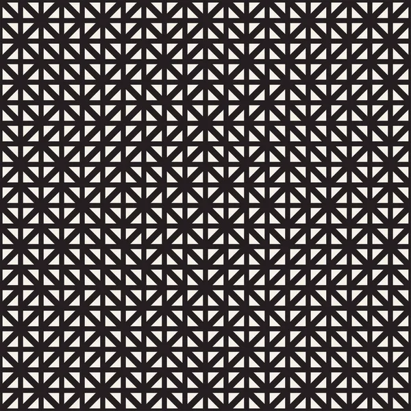 Antecedentes geométricos étnicos con retícula de líneas simétricas. Vector abstracto patrón sin costura . — Archivo Imágenes Vectoriales