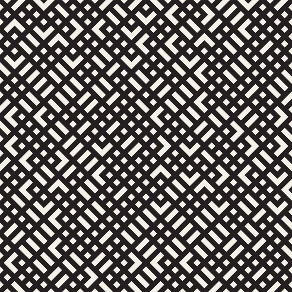 Vektor nahtlose Muster. Maschen wiederholende Textur. lineares Gitter mit chaotischen Formen. stilvolles geometrisches Gitterdesign — Stockvektor