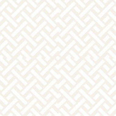 Çizgiler ince kafes titreşim. Etnik tek renkli doku. Vektör sorunsuz siyah-beyaz desen.