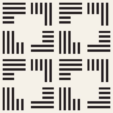 Dikişsiz desen çizgili. Vektör arka plan. Şık kafes yapısı