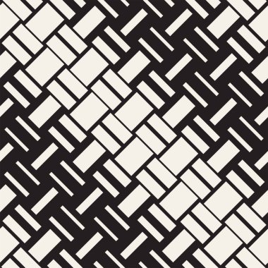 Vektör kesintisiz geometrik desen. Yarı ton degrade renk geçişini. Dokuma satırları basit kafes