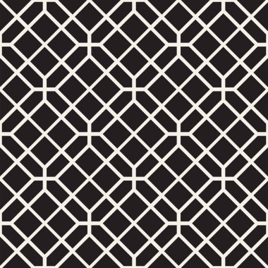 Kareler ile Seamless modeli. Vektör arka plan. Şık geometrik doğrusal yapı
