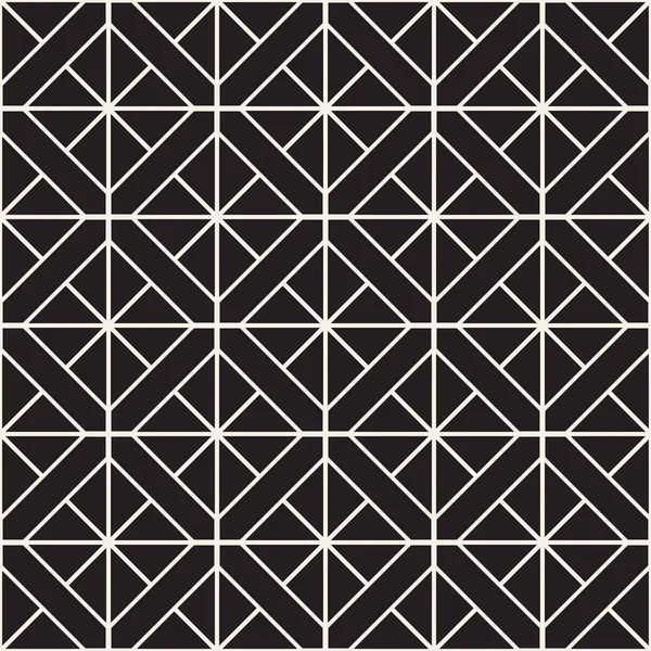 正方形のシームレスなパターン 抽象的な背景のベクトル スタイリッシュな幾何学的線形構造 — ストックベクタ