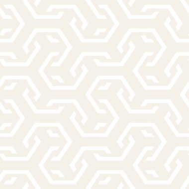 Vektör satırları desen titreşim sorunsuz. Modern şık doku. Altıgen kafes ile geometrik arka plan yinelenen.