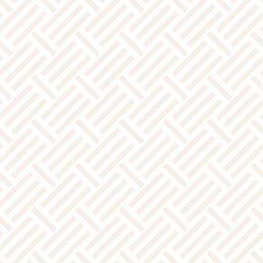 Çizgili kafes ile soyut geometrik desen. İnce sorunsuz vektör arka plan. Tek renkli şık doku.