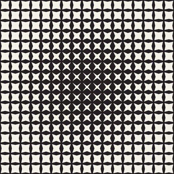 Patrón Geométrico Formas Estrella Sin Costura Efecto Gradiente Medio Tono — Archivo Imágenes Vectoriales