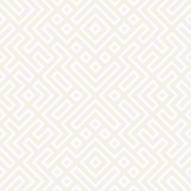 Simetrik çizgileri kafes ile geometrik etnik köken. Şık ince doku. Vektör soyut Seamless Modeli.